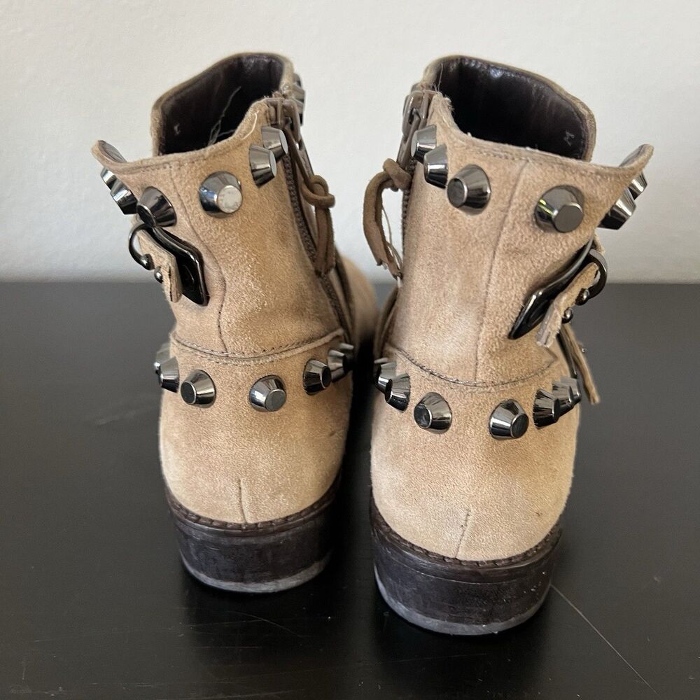 Stuart Weitzman Go West Studded Bootie Size 6 - image 4